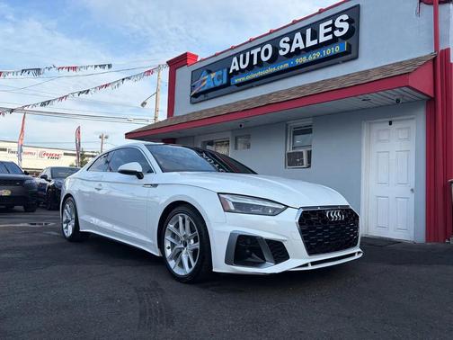 White 2023 Audi A5 45 S line Premium Plus