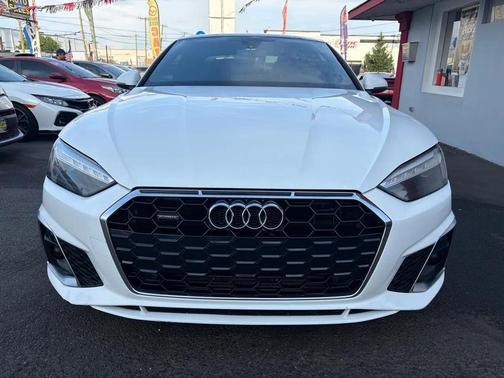 White 2023 Audi A5 45 S line Premium Plus