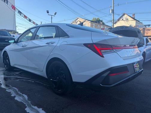 Serenity White 2025 Hyundai ELANTRA SEL