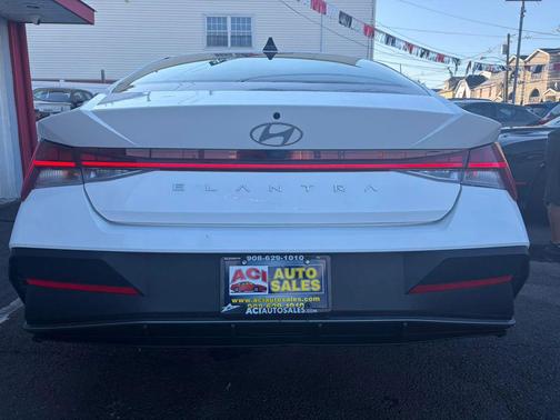 Serenity White 2025 Hyundai ELANTRA SEL