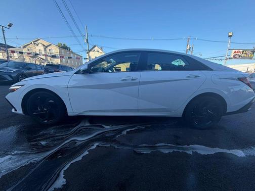 Serenity White 2025 Hyundai ELANTRA SEL