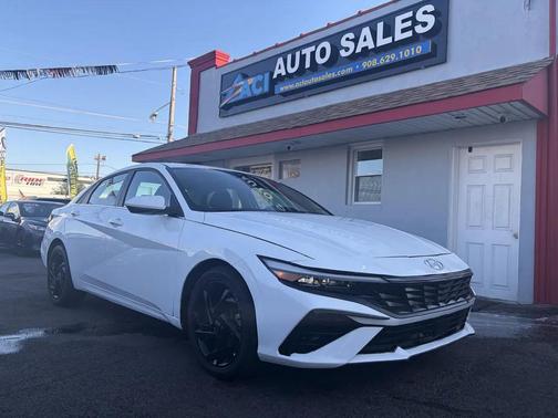 Serenity White 2025 Hyundai ELANTRA SEL