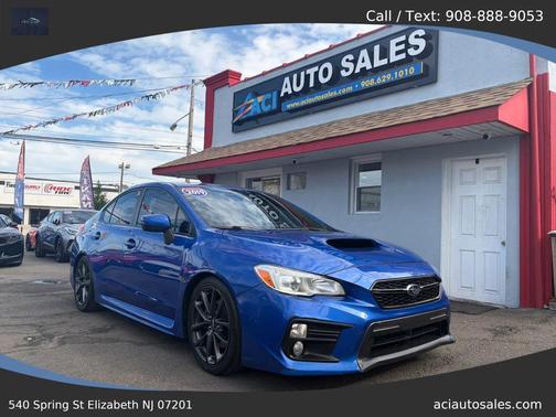 Blue 2019 Subaru WRX Premium