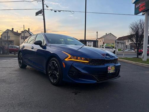Sapphire Blue 2021 Kia K5 GT-Line