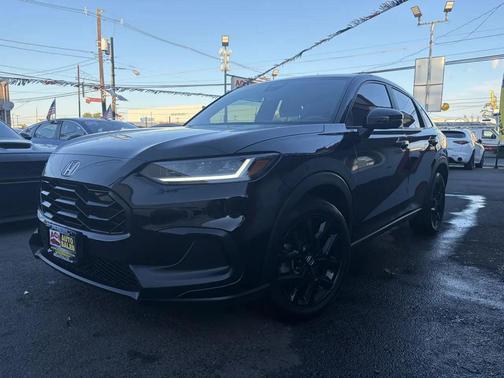 Crystal Black Pearl 2024 Honda HR-V Sport AWD
