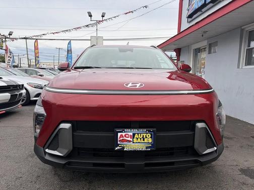 Ultimate Red Metallic 2025 Hyundai KONA SEL