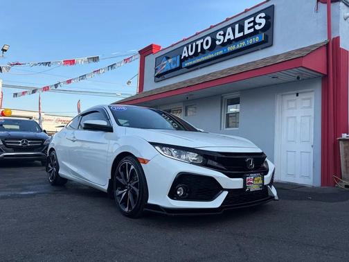 White Orchid Pearl 2018 Honda Civic EX-T
