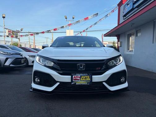 White Orchid Pearl 2018 Honda Civic EX-T
