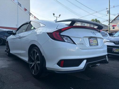 White Orchid Pearl 2018 Honda Civic EX-T