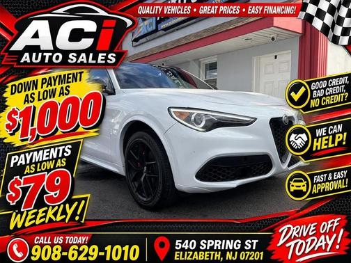 Alfa White 2020 Alfa Romeo Stelvio Ti Sport