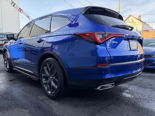 Apex Blue Pearl 2022 Acura MDX A-Spec Package