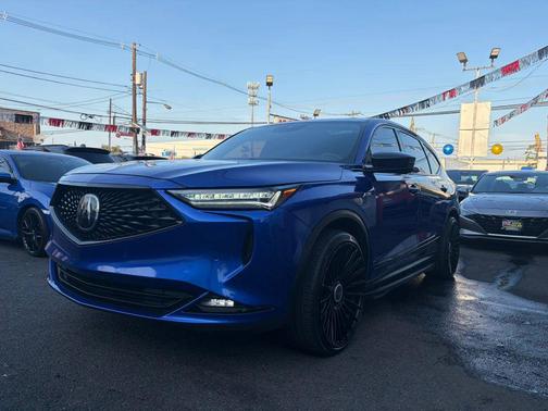 Apex Blue Pearl 2022 Acura MDX A-Spec Package