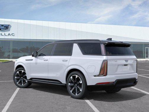 Vibrant White Tricoat 2026 Cadillac Escalade IQL Premium Sport