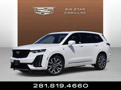 Crystal White Tricoat 2024 Cadillac XT6 Sport AWD