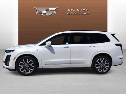 Crystal White Tricoat 2024 Cadillac XT6 Sport AWD
