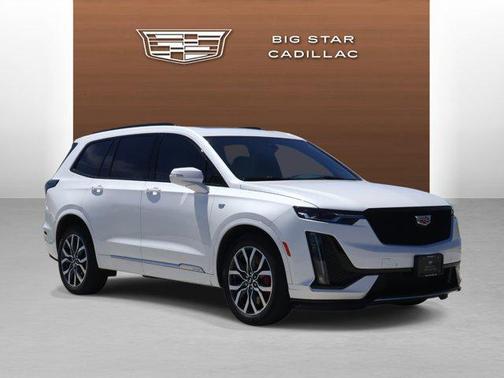 Crystal White Tricoat 2024 Cadillac XT6 Sport AWD