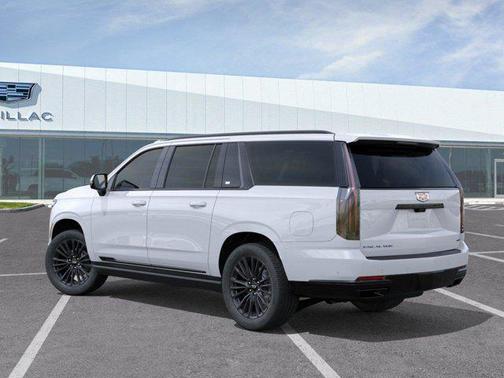 Vibrant White Tricoat 2026 Cadillac Escalade ESV Sport Platinum