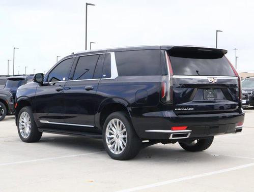 Dark Moon Blue Metallic 2024 Cadillac Escalade ESV Premium Luxury