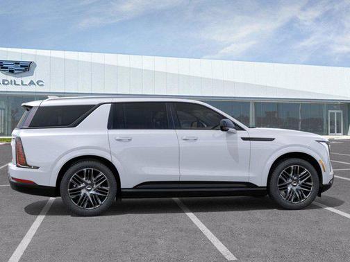 Vibrant White Tricoat 2026 Cadillac Escalade IQL Sport