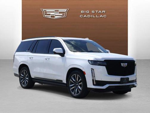 Crystal White Tricoat 2022 Cadillac Escalade Sport