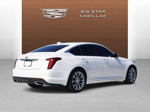 Crystal White Tricoat 2024 Cadillac CT5 Premium Luxury