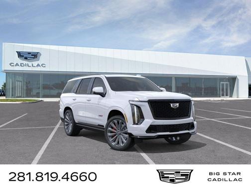 Vibrant White Tricoat 2026 Cadillac Escalade V-Series
