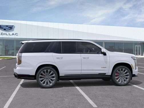 Vibrant White Tricoat 2026 Cadillac Escalade V-Series