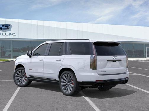 Vibrant White Tricoat 2026 Cadillac Escalade V-Series