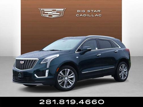 Emerald Lake Metallic 2025 Cadillac XT5 Premium Luxury