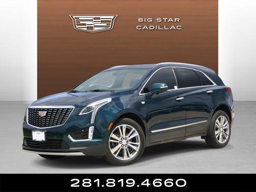 Emerald Lake Metallic 2024 Cadillac XT5 Premium Luxury