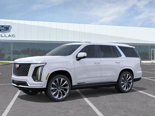 Vibrant White Tricoat 2026 Cadillac Escalade Luxury