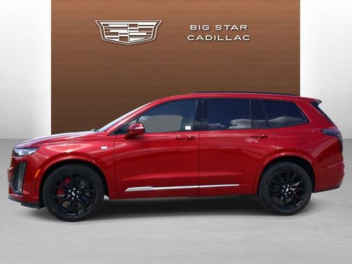 Radiant Red Tintcoat 2024 Cadillac XT6 Sport AWD