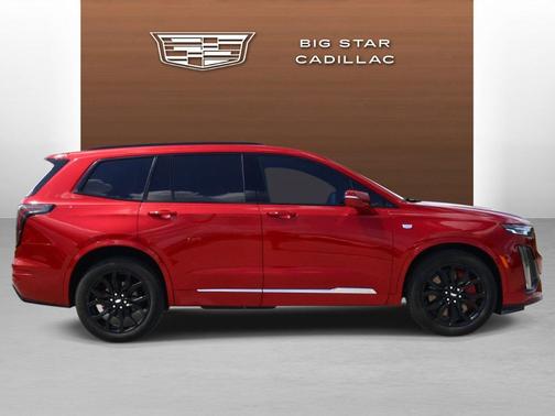Radiant Red Tintcoat 2024 Cadillac XT6 Sport AWD