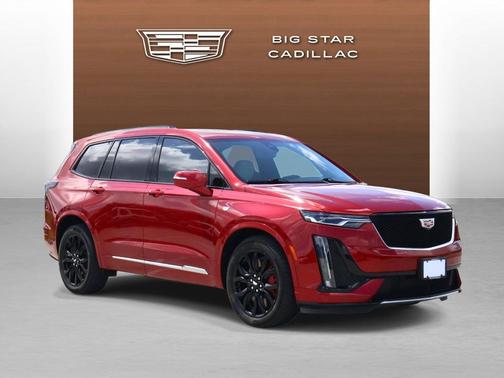 Radiant Red Tintcoat 2024 Cadillac XT6 Sport AWD