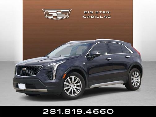 Galactic Gray Metallic 2023 Cadillac XT4 Premium Luxury