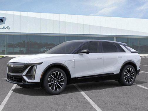 Vibrant White Tricoat 2026 Cadillac LYRIQ Premium Sport