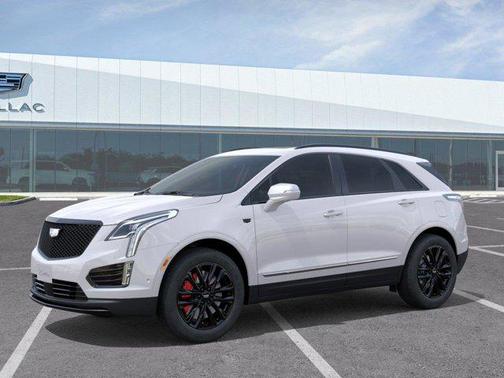Crystal White Tricoat 2026 Cadillac XT5 Sport