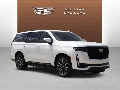 Crystal White Tricoat 2024 Cadillac Escalade Sport Platinum