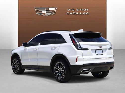 Crystal White Tricoat 2025 Cadillac XT4 Sport