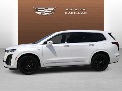 Crystal White Tricoat 2023 Cadillac XT6 Luxury FWD