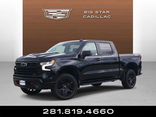 Black 2025 Chevrolet Silverado 1500 LT Trail Boss