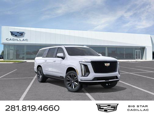 Vibrant White Tricoat 2027 Cadillac Escalade ESV Sport
