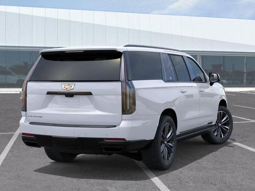 Vibrant White Tricoat 2027 Cadillac Escalade ESV Sport