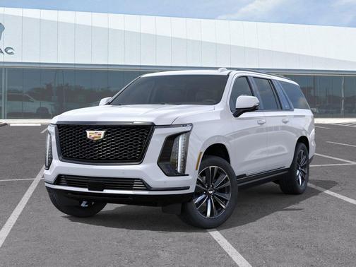 Vibrant White Tricoat 2027 Cadillac Escalade ESV Sport