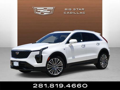 Crystal White Tricoat 2024 Cadillac XT4 Premium Luxury
