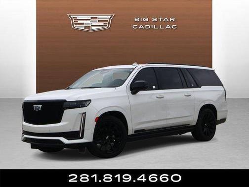 Crystal White Tricoat 2021 Cadillac Escalade ESV Sport Platinum