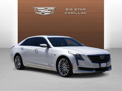 Crystal White Tricoat 2018 Cadillac CT6 3.6L Luxury
