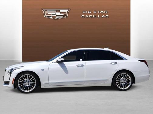 Crystal White Tricoat 2018 Cadillac CT6 3.6L Luxury