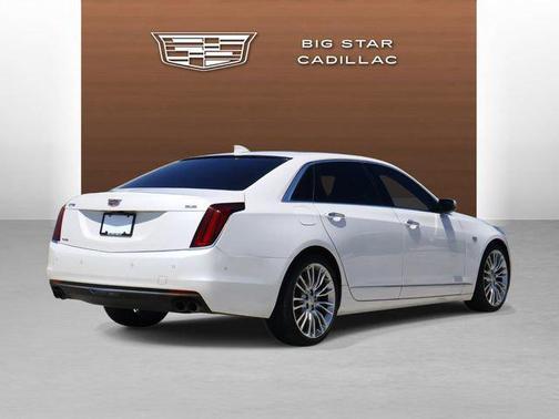 Crystal White Tricoat 2018 Cadillac CT6 3.6L Luxury