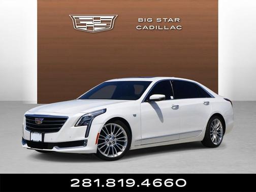Crystal White Tricoat 2018 Cadillac CT6 3.6L Luxury